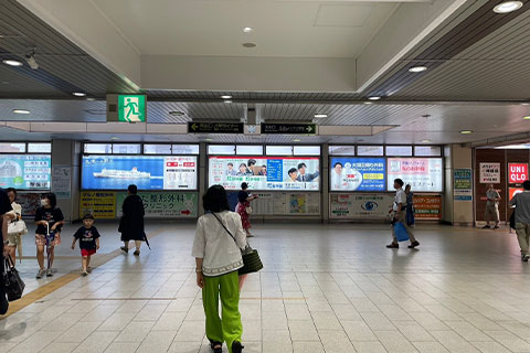 JR住吉駅北出口からの道案内