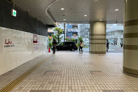 JR住吉駅北出口からの道案内